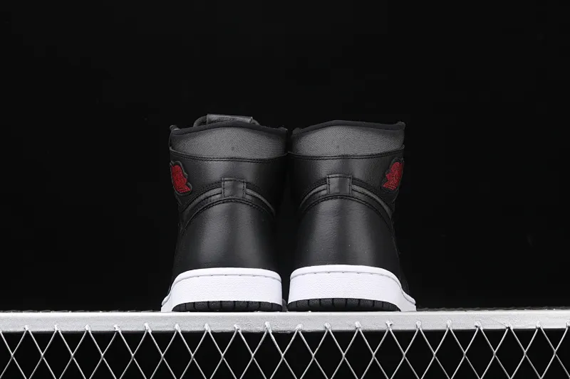 All categories Air Jordan Jordan series basketball shoes Air Jordan 1 High Air Jordan 1 High OG "Black Satin" AJ1 Joe 1 black gray red silk 555088-060